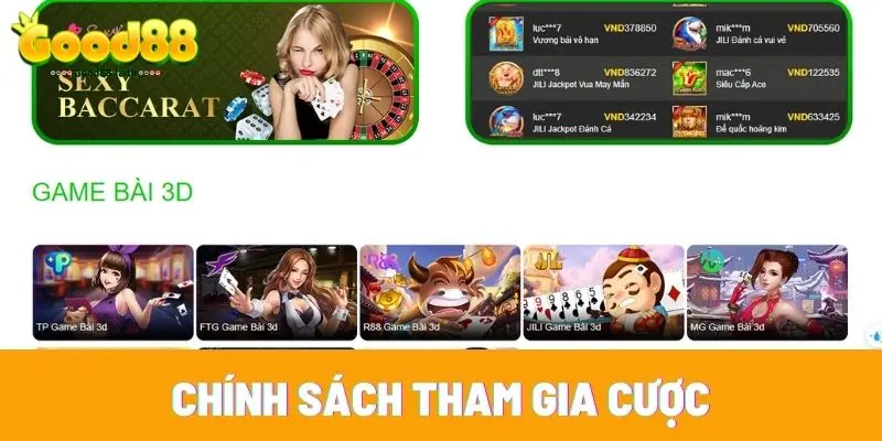 Điều Khoản & Điều Kiện Tại Good88 Dành Cho Người Mới 3 Điều khoản & điều kiện dành cho hội viên