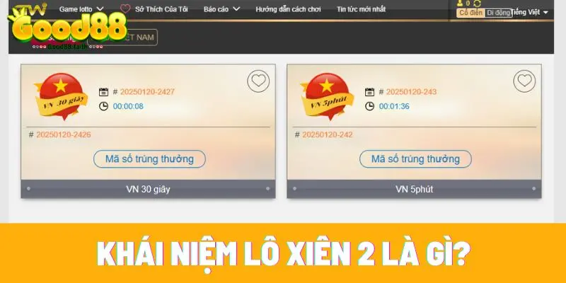 Lô Xiên 2 Ăn Bao Nhiêu - Công Thức Tính Chuẩn Nhà Cái 2 Khái niệm lô xiên 2 là gì?