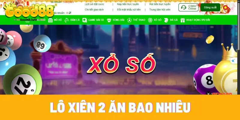 Lô Xiên 2 Ăn Bao Nhiêu