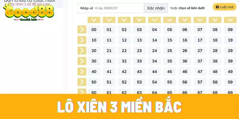 Cách Tính Lô Xiên 3 – Tăng Cơ Hội Trúng Thưởng Cùng Good88 4 Lô xiên 3 miền Bắc