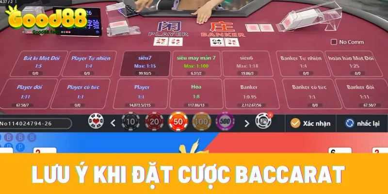 Mẹo Chơi Baccarat - 3 Bí Mật Cao Thủ Không Muốn Cho Bạn Biết 5 Một vài lưu ý khi cá cược Baccarat