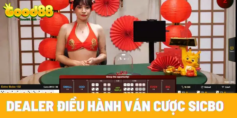 Sicbo Online Tại Good88 - Giải Trí, Nhận Thưởng Tiền Tỷ 3 Người chơi theo dõi quá trình dealer đổ xí ngầu