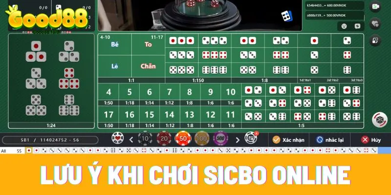 Sicbo Online Tại Good88 - Giải Trí, Nhận Thưởng Tiền Tỷ 5 sicbo online tai goo88 luu y khi cuoc
